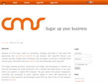Tablet Screenshot of cm-sugar.org
